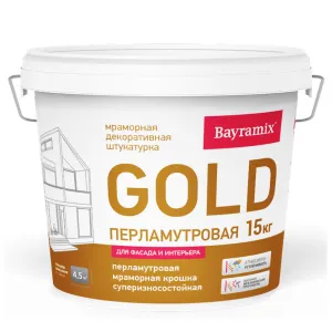 BAYRAMIX MINERAL GOLD / БАЙРАМИКС МИНЕРАЛ ГОЛД декоративная штукатурка с эффектом перламутра