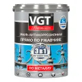 УД_VGT PREMIUM ВД-АК-1179 грунт-эмаль 3 в 1 по ржавч, акриловая, антикорроз. темно-корич (10кг)*
