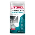 LITOKOL LITOBLOCK AQUA гидропломба на основе цемента для ликвидации напорных течей, серый (5кг)