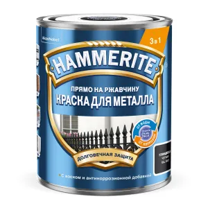 HAMMERITE / ХАММЕРАЙТ краска для металла прямо на ржавчину глянцевая