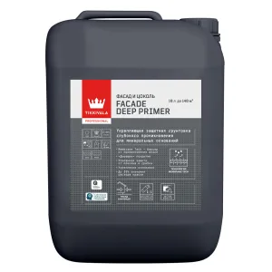 TIKKIVALA (TIKKURILA) FACADE DEEP PRIMER / ТИККИВАЛА ФАСАД ДИП ПРАЙМЕР грунтовка для фасада и цоколя