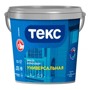 Текс Профи акриловая эмаль матовая универсальная
