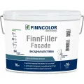 FINNCOLOR FINNFILLER FACADE шпатлевка фасадная финишная до 5 мм для наружных работ (16кг)