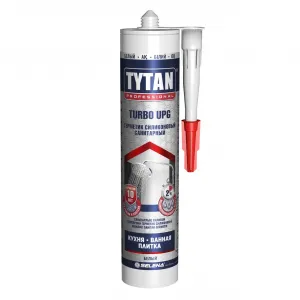 Tytan Professional / Титан герметик силиконовый санитарный для влажных помещений