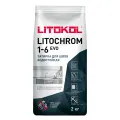 LITOKOL LITOCHROM 1-6 EVO затирка для швов 1-6мм, цемент. влагост, LE.205 жасмин (25кг)