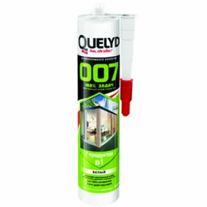QUELYD 007 CRYSTAL CLEAR / КЕЛИД 007 КРИСТАЛ КЛЕАР клей-герметик монтажный