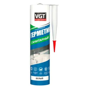VGT / ВГТ Герметик акриловый санитарный для внутренних и наружных работ