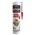 VGT клей акриловый ремонтно-монтажный, прозрачный, туба с носиком (250гр)