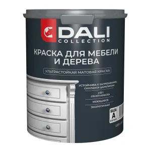 DALI COLLECTION / ДАЛИ КОЛЛЕКШН краска для мебели и дерева 2 в 1 ультрастойкая