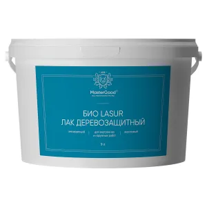 Master Good Био Lasur / Мастер Гуд Лак лессирующий деревозащитный акриловый