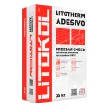 LITOKOL LITOTHERM ADESIVO смесь клеевая для утеплителя, мин вата, полистирол (25кг)