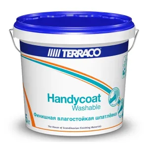  TERRACO HANDYCOAT WASHABLE / ТЕРРАКО ХЕНДИКОАТ ВОШАБЛ шпатлевка финишная влагостойкая