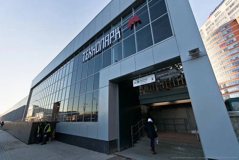 Станция метрополитена «Технопарк». Изображение 1 