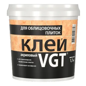 VGT / ВГТ водостойкий клей для облицовочных плиток