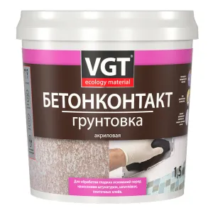 VGT / ВГТ ВД-АК-0301 Бетоноконтакт акриловый, белый