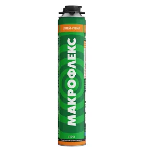 МАКРОФЛЕКС PRO клей-пена для строительных материалов