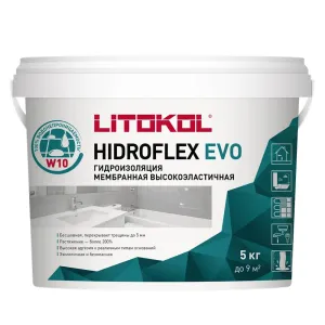Litokol Hidroflex / Литокол Аквамастер гидроизоляция обмазочная, однокомпонентная