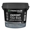 FINNCOLOR EXPERT TOTAL BLACK краска укрывистая для стен и потолков, глубокоматовый, черный (2,7л)