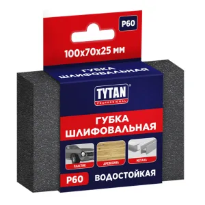 TYTAN PROFESSIONAL / ТИТАН ПРОФЕШИОНАЛ губка шлифовальная четырехсторонняя