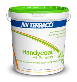 TERRACO HANDYCOAT ALL-PURPOSE / ТЕРРАКО ХЭНДИКОАТ шпатлевка легкого затирания под покраску