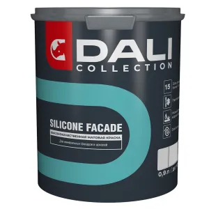 DALI COLLECTION SILICONE FACADE краска силиконовая для фасадов и цоколей, матовая