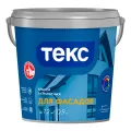 ТЕКС ДЛЯ ФАСАДОВ краска водно-дисперсионная акрилатная, глубокоматовая, база D (9л)