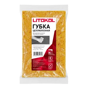 LITOKOL / ЛИТОКОЛ губка целлюлозная для очистки эпоксидной затирки