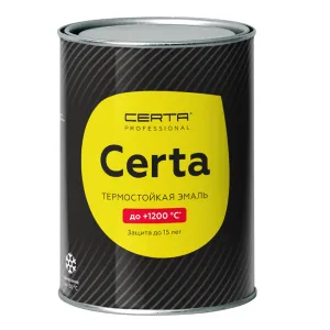 CERTA PROFESSIONAL / ЦЕРТА ПРОФЕШИОНАЛ эмаль антикоррозионная термостойкая до 1200°С