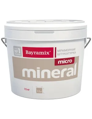 BAYRAMIX MICRO MINERAL / БАЙРАМИКС МИКРО МИНЕРАЛ штукатурка декоративная мозаичная