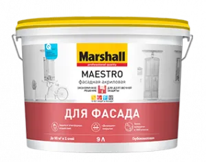 Marshall Maestro / Маршал Маэстро Фасадная акриловая краска