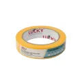 LUCKY WASHI RAZOR LINE / ЛАКИ ВОШИ РЕЙЗОР ЛАЙН лента малярная бумажная сверхтонкая до 120°, УФ-60дн