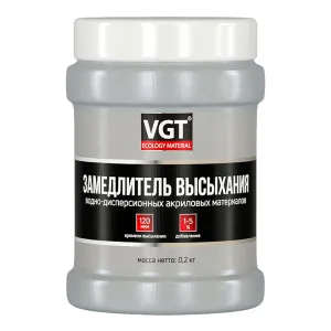 VGT Замедлитель высыхания для акриловых материалов