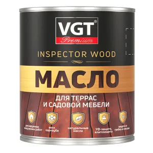 VGT / ВГТ масло для террас и садовой мебели высокопрочное