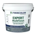 FINNCOLOR EXPERT MULTIFINISH краска для стен и потолков ВД, моющаяся, г-мат, база VVA (0,9л)