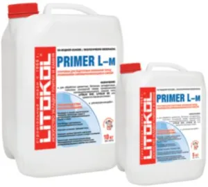 Litokol Primer L / Литокол грунтовка для подготовки оснований под стяжку