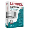 LITOKOL ELASTOCEM состав гидроизоляционный двухкомпонентный, компонент А, серый, мешок (24кг)
