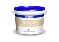 TERRACO TERRACOAT INTERIOR FINE штукатурка декоративная акриловая, шагрень, белая (15кг)