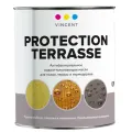 VINCENT PROTECTION TERRASSE масло деревозащитное антибактериальное водоотталкивающее (0,9л)