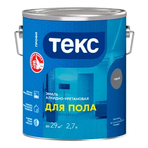 Текс Профи эмаль для бетонных и деревянных полов износостойкая