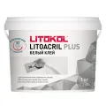 LITOKOL LITOACRIL PLUS клей готовый к применению на основе синтетической смолы, белый (5кг)