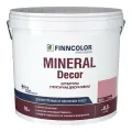 FINNCOLOR MINERAL DECOR штукатурка декоративная, структурная, шуба фракция 2,5 мм (16кг)