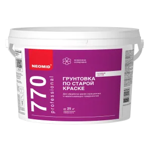 NEOMID 770 / НЕОМИД 770 грунтовка по старой краске акрилатная для внутренних работ