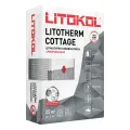 LITOKOL LITOTHERM COTTAGE смесь штукатурно клеевая для систем теплоизоляции, серый (25кг)