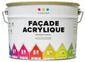 VINCENT FACADE ACRYLIQUE F 2 / ВИНСЕНТ ФАСАД АКРИЛИКЕ Ф 2 краска фасадная, суперстойкая, матовая