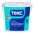ТЕКС ВЛАГОСТОЙКАЯ шпатлевка выравнивающая для кухонь и ванных, белый (5,1кг)