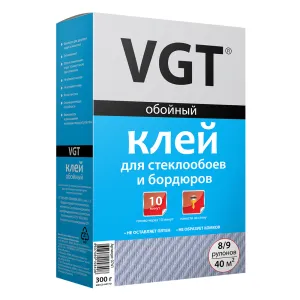 VGT / ВГТ клей для стеклообоев и бордюров сухой