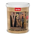 BRITE FLEXX / БРАЙТ ФЛЕКС лак для мебели и стен гибридный акрил-уретановый, глянцевый, 0,8л