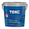 ТЕКС ИНТЕРЬЕРНАЯ краска для стен и потолка, глубокоматовая, база А (1,8л)