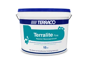Terraco Terralit Fine / Террако Терралит мелкозернистая штукатурка на основе мраморной крошки