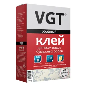 VGT / ВГТ клей для всех видов бумажных обоев